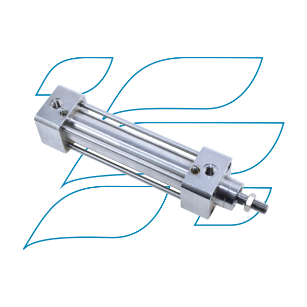CILINDRO PNEUMÁTICO AÇO INOX AISI 304