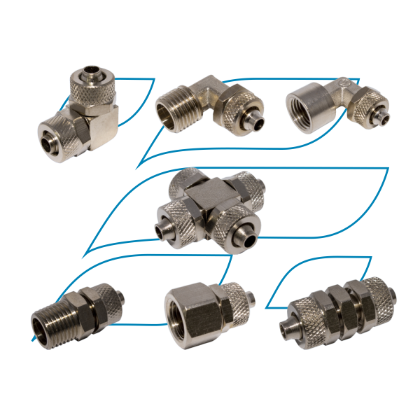 CONEXÕES DE COMPRESSÃO SÉRIE QRC