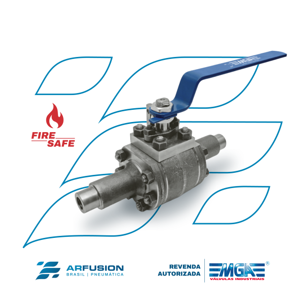Válvula Esfera Tripartida Forjada Trunnion MGA - Classe 1500 - Imagem 2