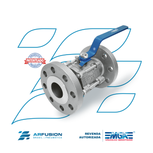 Válvula Esfera Tripartida Série 1000 Flange Classe 300 - MGA