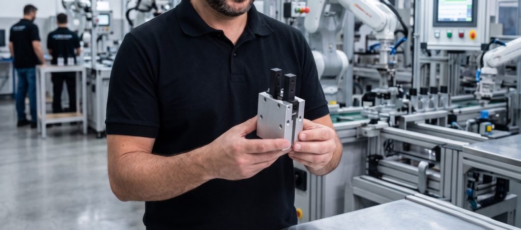 Como escolher a garra pneumática ideal para sua aplicação industrial?